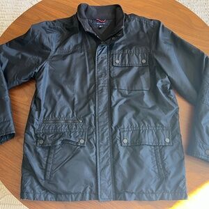 Men's Tommy Hilfiger XL Navy Midweight Lined Coat